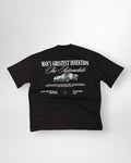The Automobile - Oversized Heavyweight Tee - BLACK