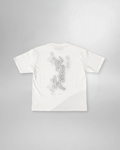 The White FAITH II Oversized Tee