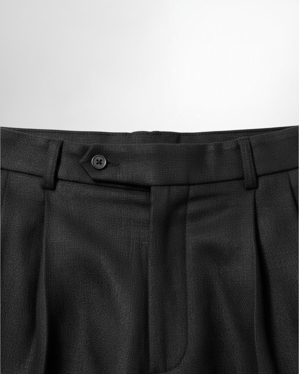 The Double Pleated Linen Trousers