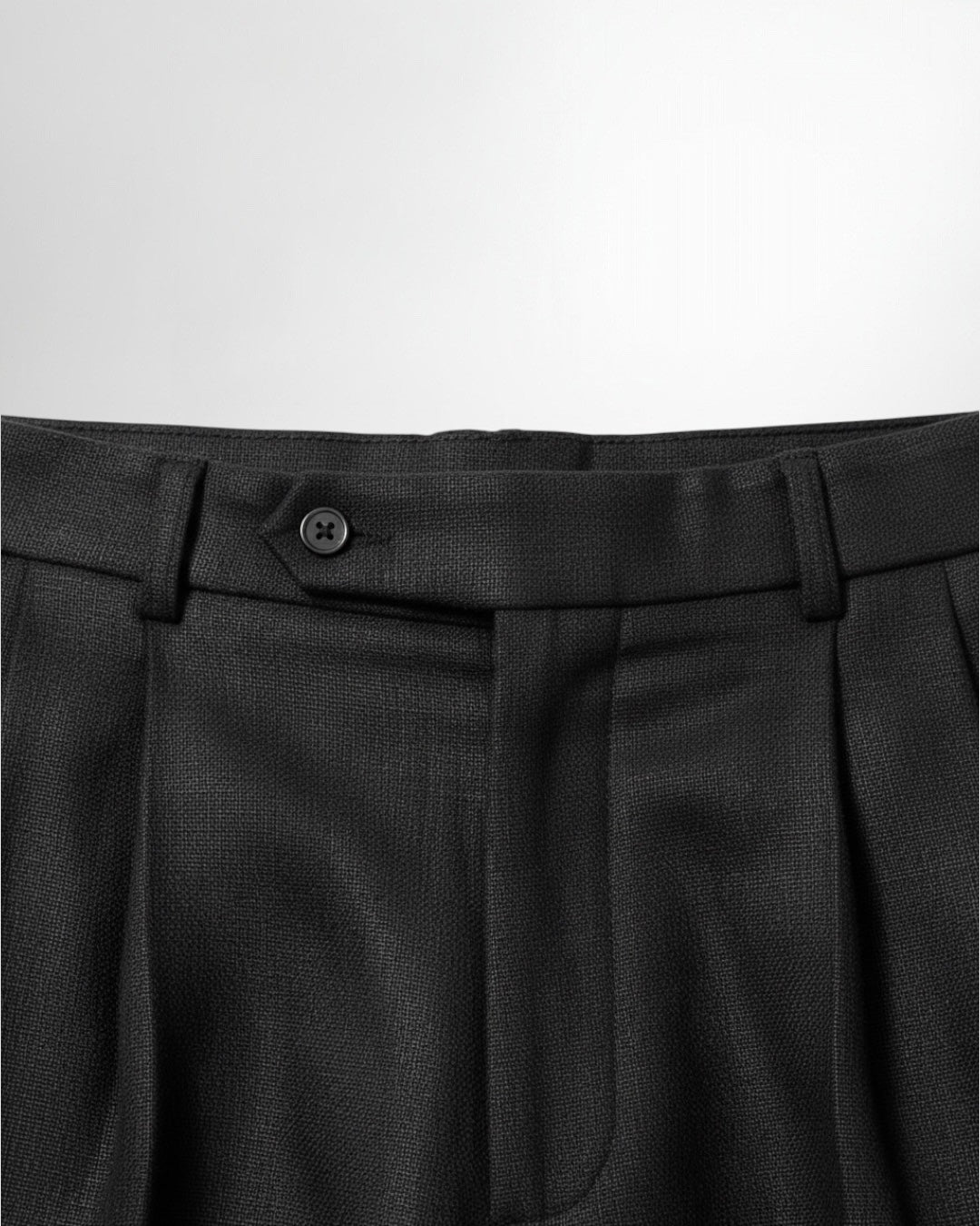 The Double Pleated Linen Trousers