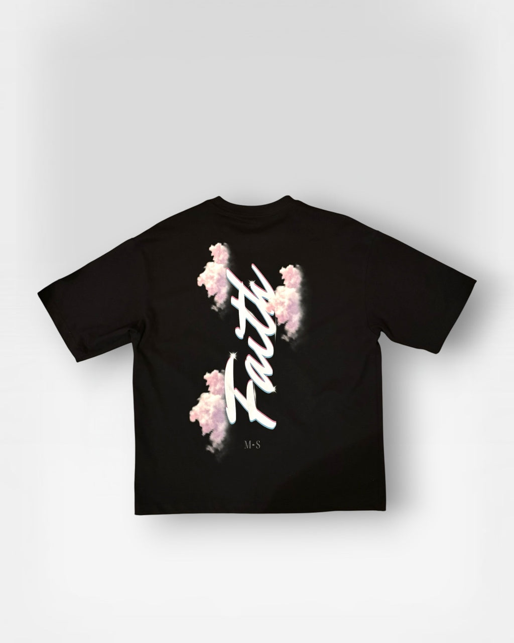 The Black FAITH II Oversized Tee