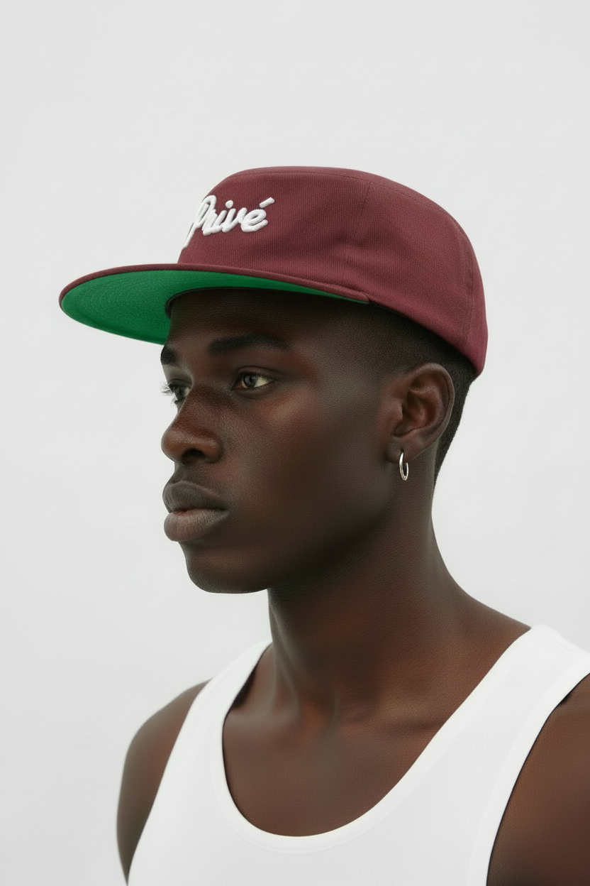 The Privé Flat Top Baseball Hat