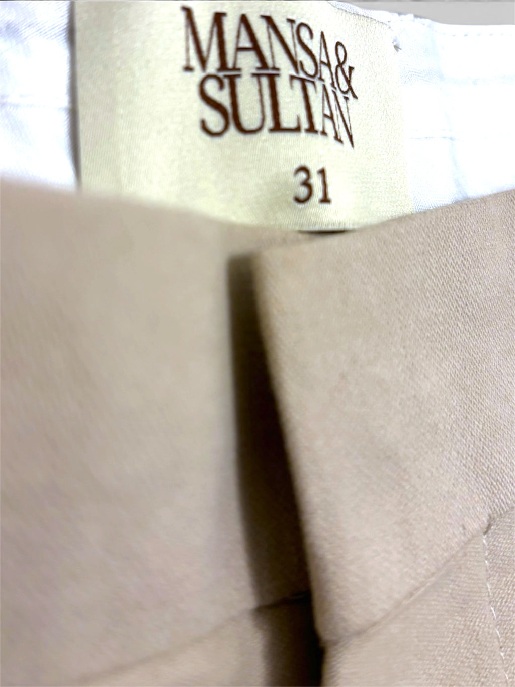 The Double Pleated Linen-Cotton Trousers