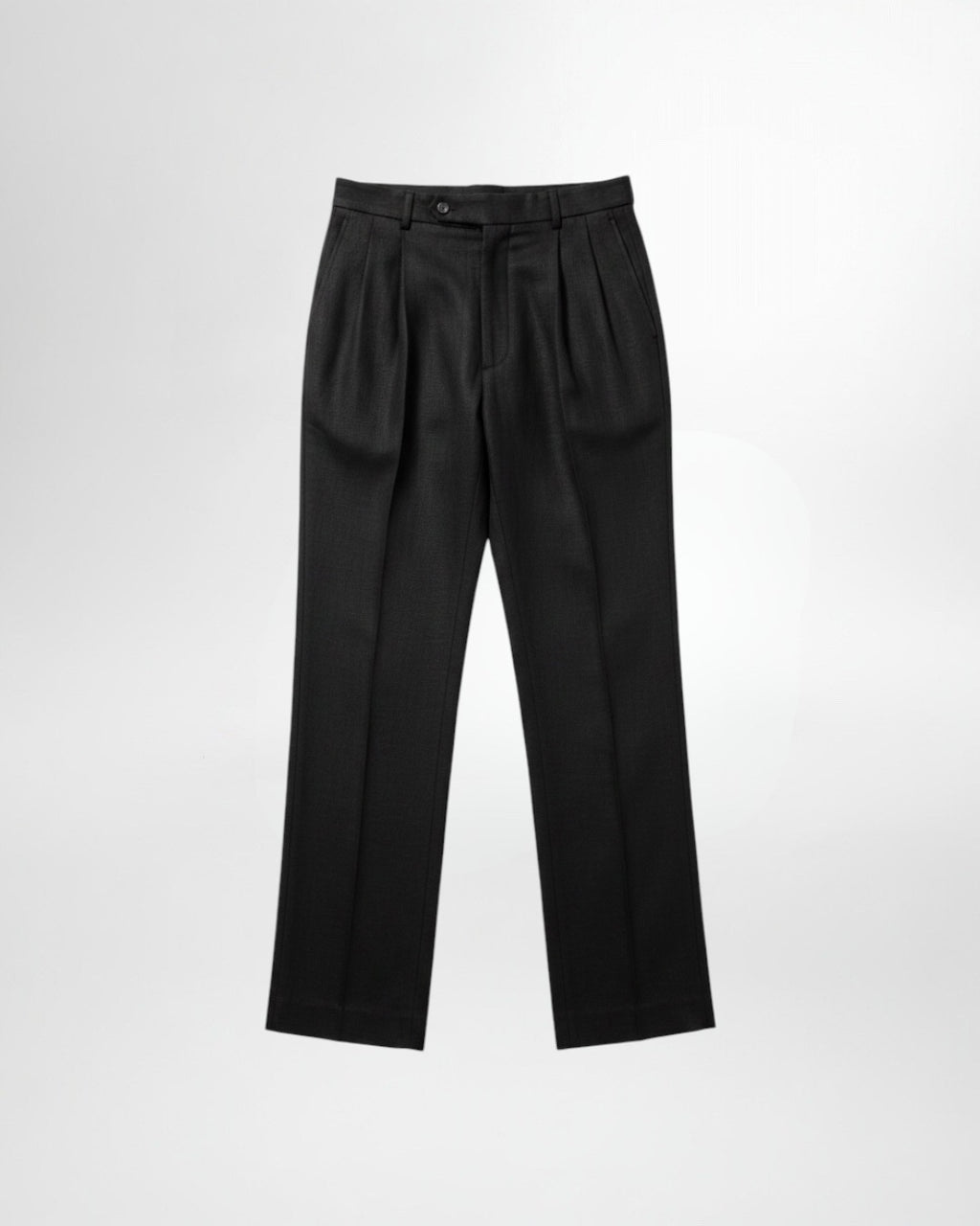The Double Pleated Linen Trousers