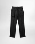The Double Pleated Linen Trousers